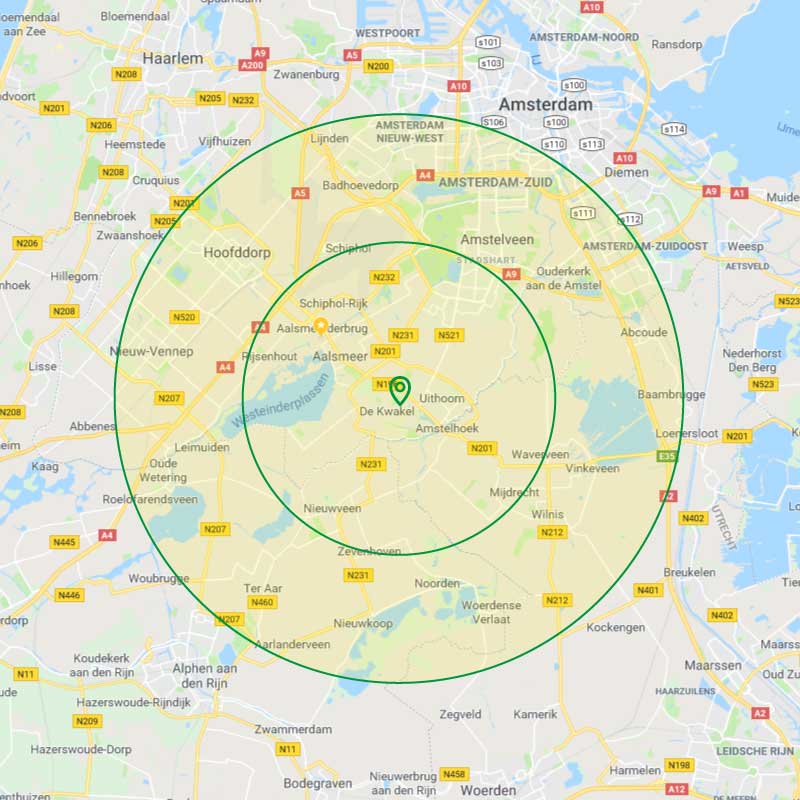 Grofvuil Pick-up Service haalt ook in Oudekerk aan de Amstel grofvuil op. 